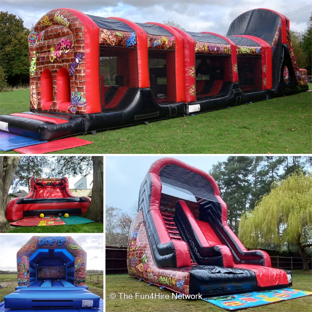 Graffiti Ultimate Package - Bouncy Castle Hire Southampton ...