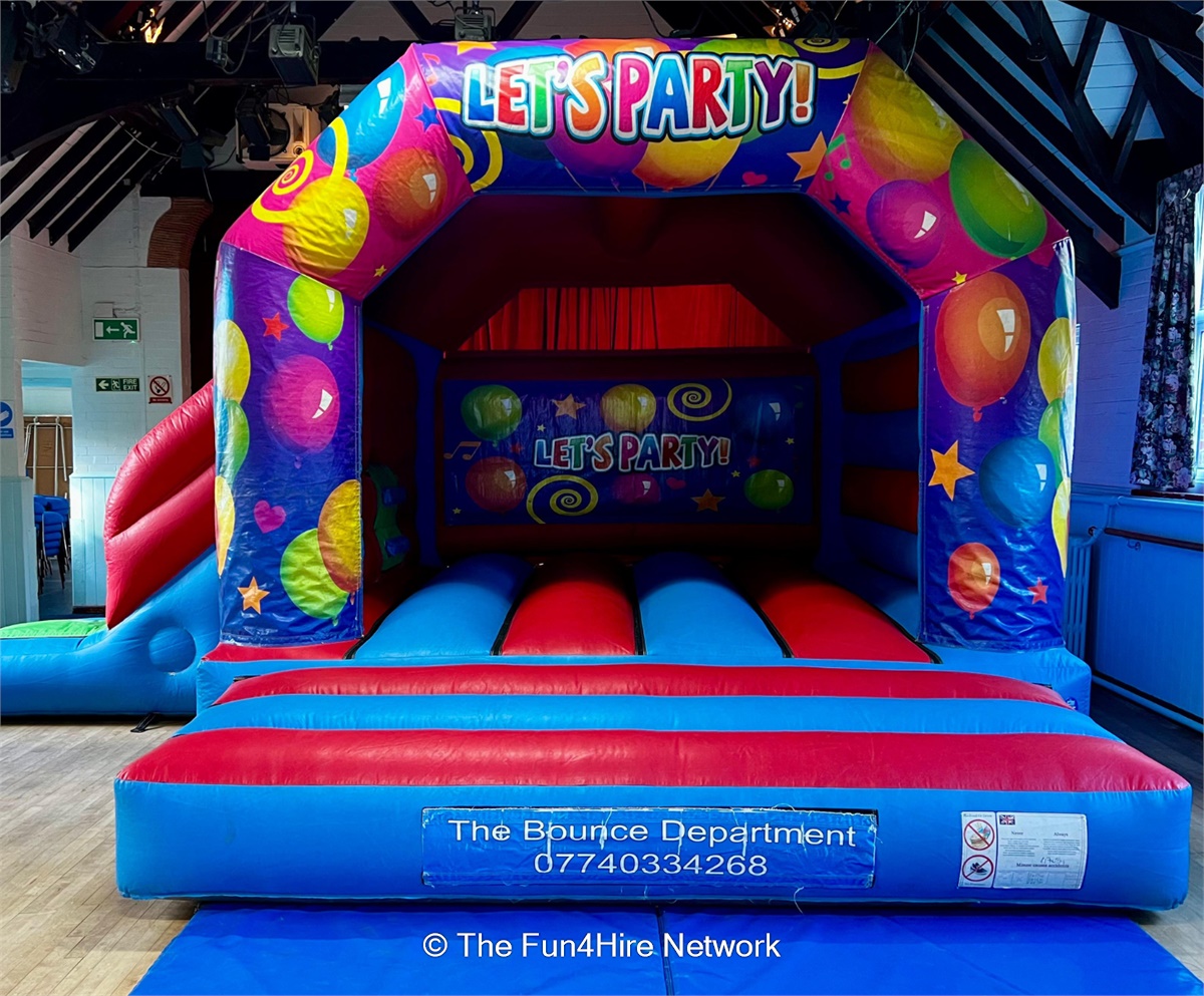 Lets Party Bouncy Castle (with or without slide) - Bouncy Castle Hire ...