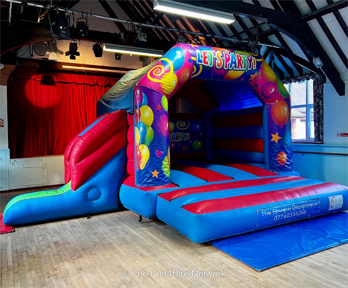 Lets Party Bouncy Castle (with or without slide) - Bouncy Castle Hire ...