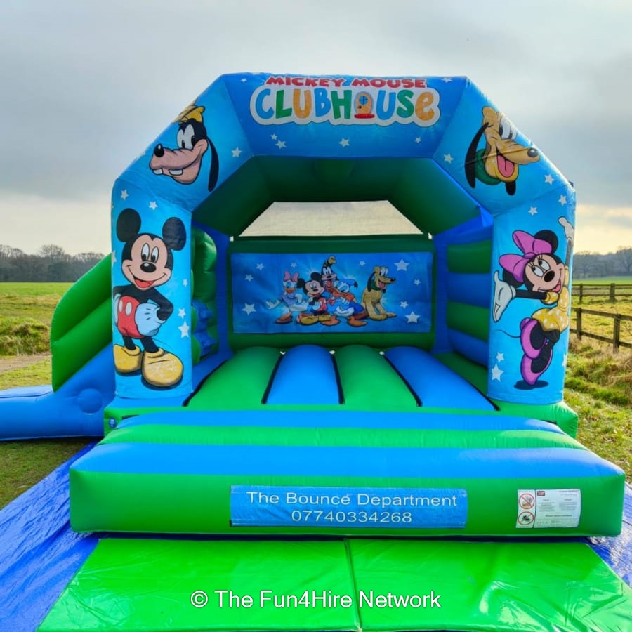 Mickey Mouse Clubhouse Castle (with or without slide) - Bouncy Castle ...