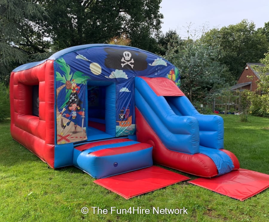 Pirate Castle with Front Slide - Bouncy Castle Hire Southampton ...