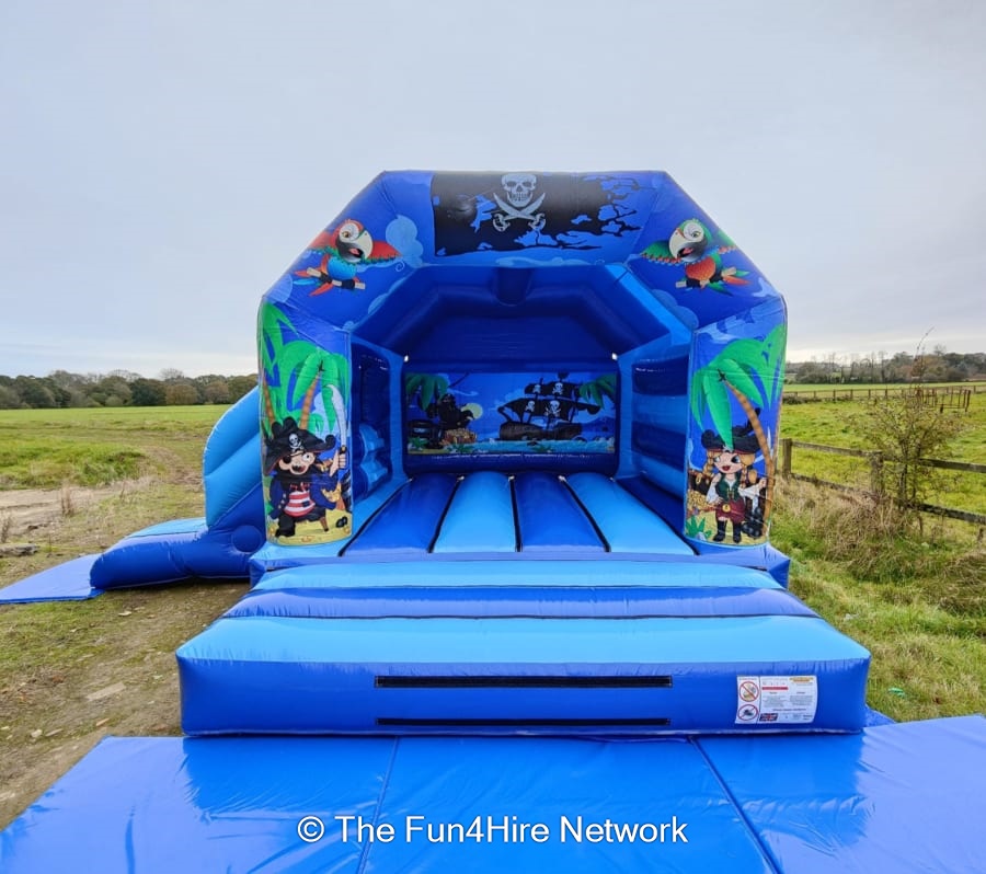 Pirate Castle (with or without slide) - Bouncy Castle Hire Southampton ...