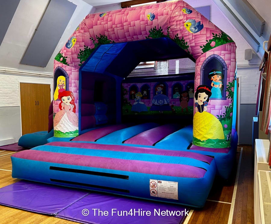 Princess Bouncy Castle (with or without slide) - Bouncy Castle Hire ...