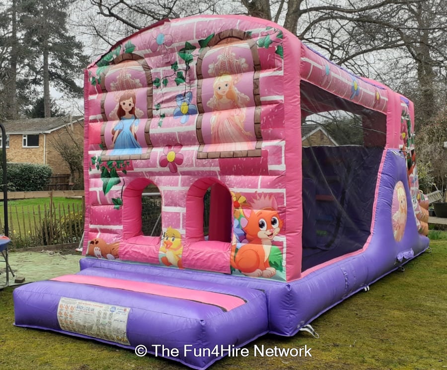 Princess Obstacle Course - Bouncy Castle Hire Southampton | Inflatables ...