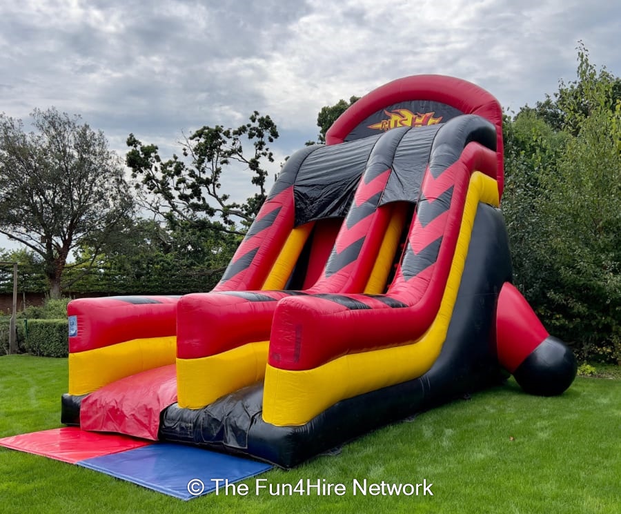 Rush Giant Drop Slide - Bouncy Castle Hire Southampton | Inflatables ...