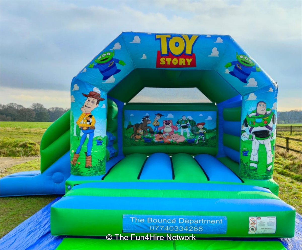Toy Story Castle (with or without slide) - Bouncy Castle Hire ...